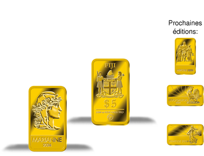 Collection Les lingots en or pur « symboles Monétaires 2024 »